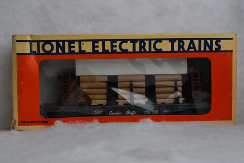 Lionel Canadian Pacific Flachwagen mit Holzladung 6-16903 - Bild 4 von 4