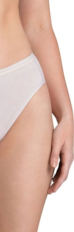 SZ 7 Fruit of the Loom SIGNATURE HI-CUTS 6PK 60%Cot/40%Poly Aqua Velvet+Gift - Image 3 of 4