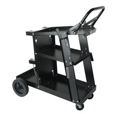 VEVOR Welding Cart, 3-Tier Welder Cart Heavy Duty with 400 Lbs Weight Capacity, 