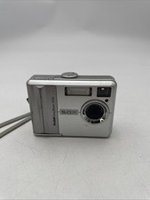 Kodak EasyShare C530 5.0MP Digital Camera Silver W/ SD Card & New Battery-Tested
