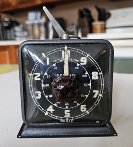 Vintage Spartus 10 Minute Interval Timer Alarm- Runs