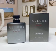 Allure Homme Sport Eau Extrem 3.4 oz 100 ml Men's Spray