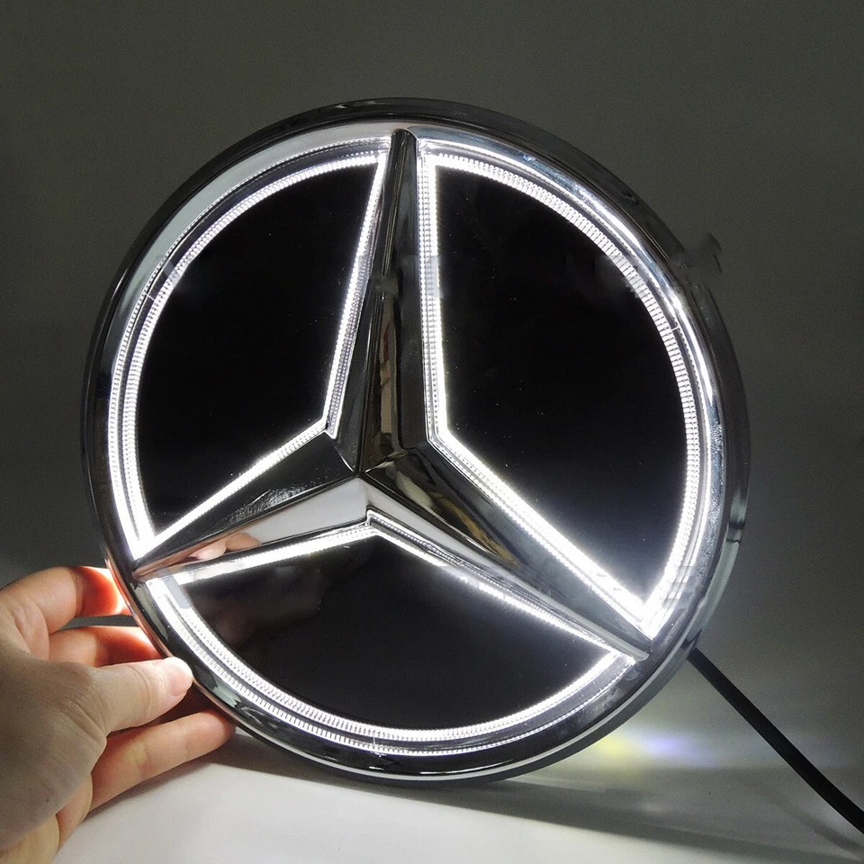 Mirror Led Grill Emblem Logo Star Light For Mercedes-Benz GLS GLC GLE 2020-2022 - Image 2 of 4