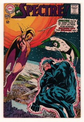 Spectre #3 NEAL ADAMS WILDCAT Silver Age DC Comics 1968 FN