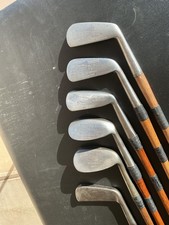 Antique Wm. Gibson Hickory Set  HLogan, GDuncan, and JBraid models 