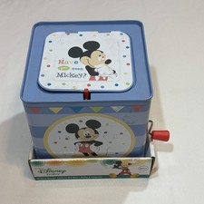 Disney Baby Mickey Mouse Jack In The Box Pop Up Musical Toy Kids  