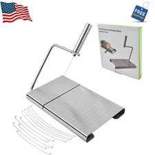 Stainless Steel Cheese Slicer, Cheese Slicers for Block Cheese