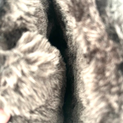 LAMO Leather Boots Dark Brown Size 10 Women's Ankle Straps Fur Trim Slip-On - Picture 10 of 12