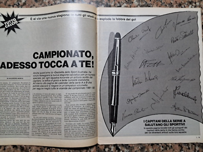 GAZZETTA DELLO SPORT ILLUSTRATA N. 37-1981 SPECIALE CAMPIONATO SERIE A 81-82