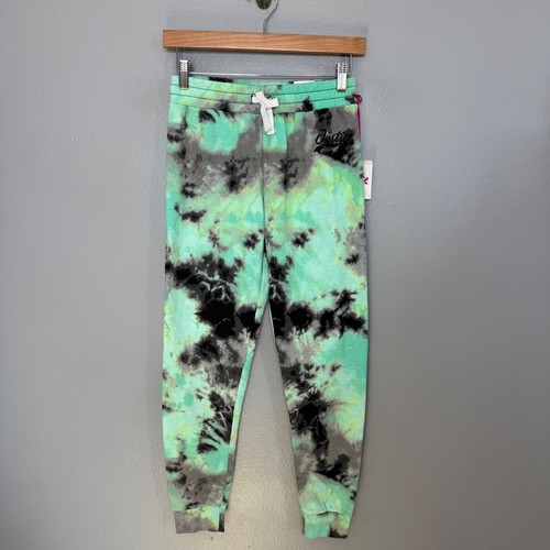 JUSTICE tie dye hoodie & sweatpants set size L or 12/14 Outfit Girls Kids Youth - Picture 2 of 12