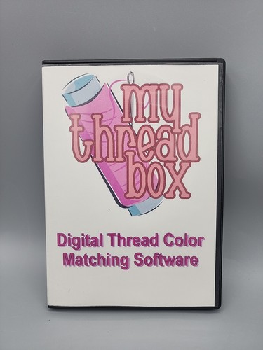 My Thread Box, Digital Thread Color Matching Software CD & Case