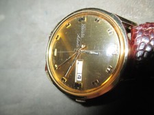 RELOJ PULSERA VINTAGE NEVADA ANTÁRTICO DÍA Y FECHA AUTOMÁTICO M2444 SUIZO