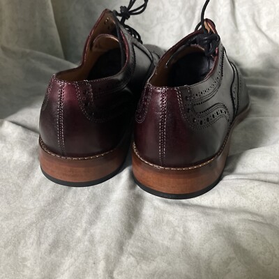 3dm lifestyle handcrafted leather wingtip Oxford shoes NEW 3DM Lifestyle Wingtip Oxford Classic White Handcrafted  main image 2