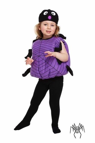 Kleinkind SPINNE Alter 2 3 Mädchen Jungen Kinder Kostüm süß Halloween Kostüm