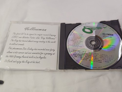 Yellowman – 20 Super Hits CD Sonic Sounds Reggae Dancehall 🎶🎶😎🤙 - Foto 3 di 5