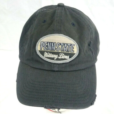 PennState Nittany Lions Sample Ball Cap Rare Gray RARE Oval Patch sz L Sample