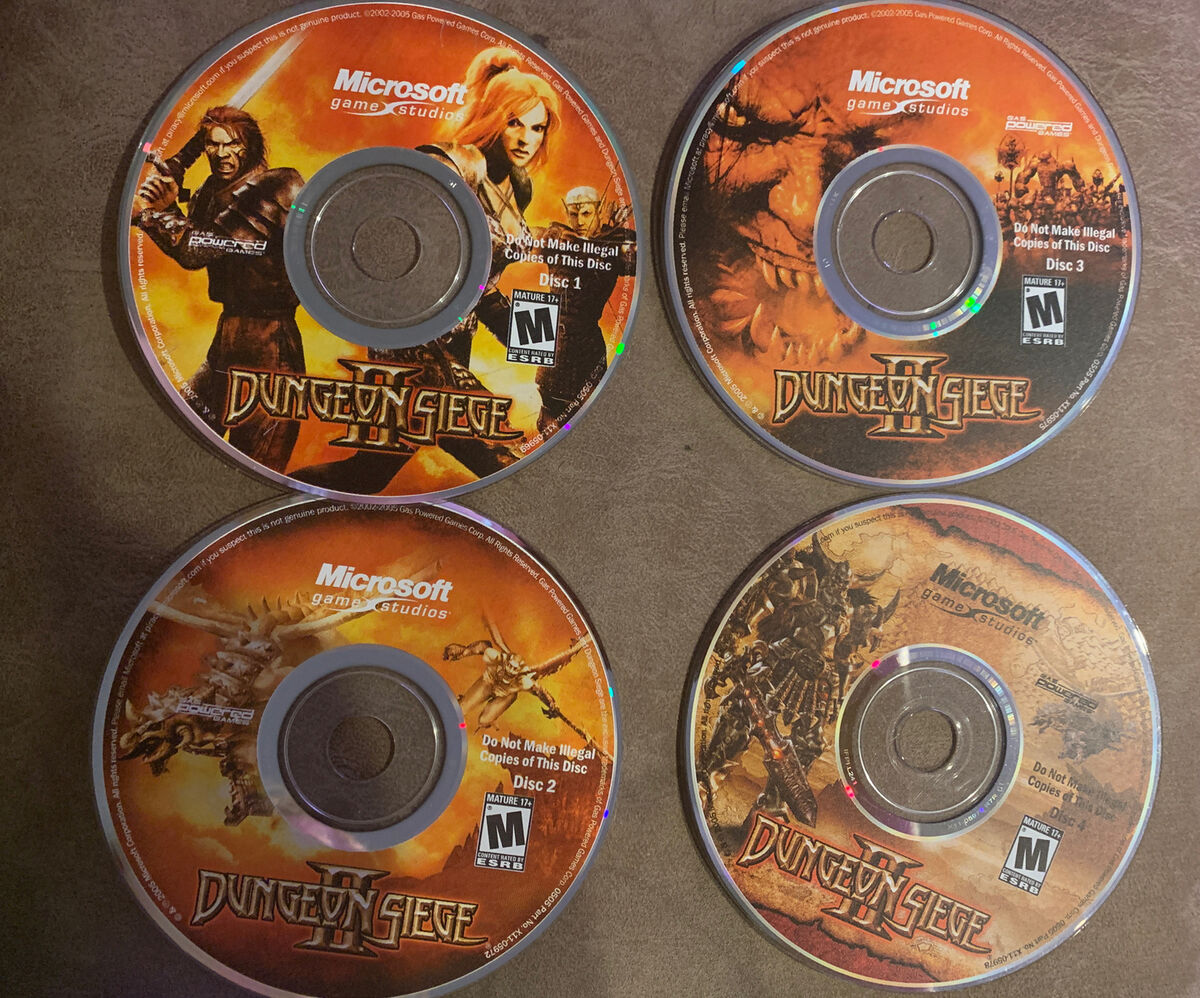 Dungeon Siege II 2 by MICROSOFT PC CD-ROM Video Game Dungeon Siege II 2 by MICROSOFT PC CD-ROM Video Game