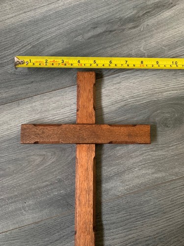 Wandkreuz. Klein. Denkmal. Eiche massiv. Kruzifix. Kirche. wandbehang - Bild 4 von 5