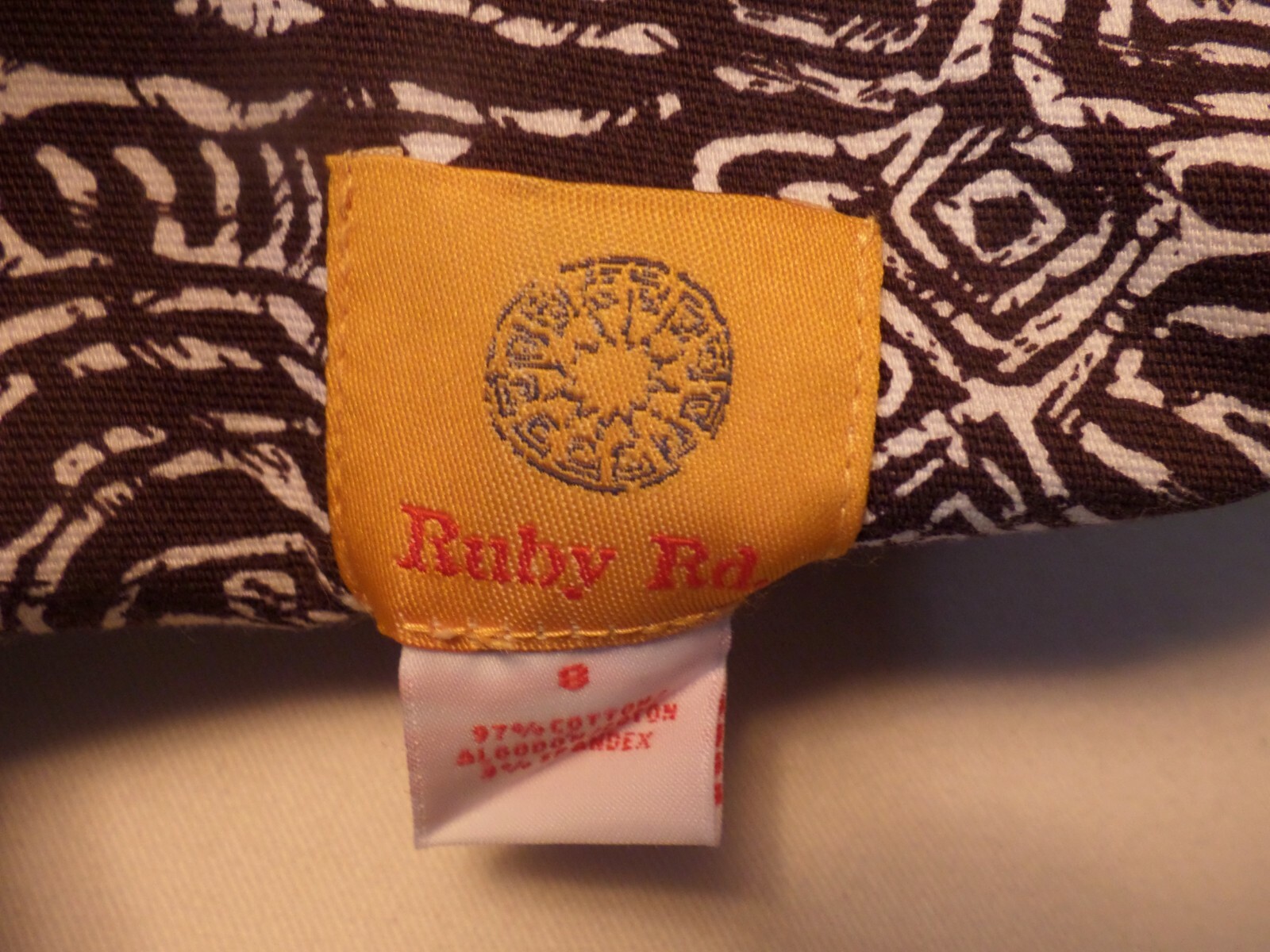 Ruby Rd Jacket Fitted Tribal Design Abstract Prin… - image 6