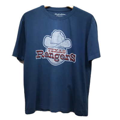 MLB Texas Rangers Vintage Soft T-Shirt Medium Wright & Ditson Makers