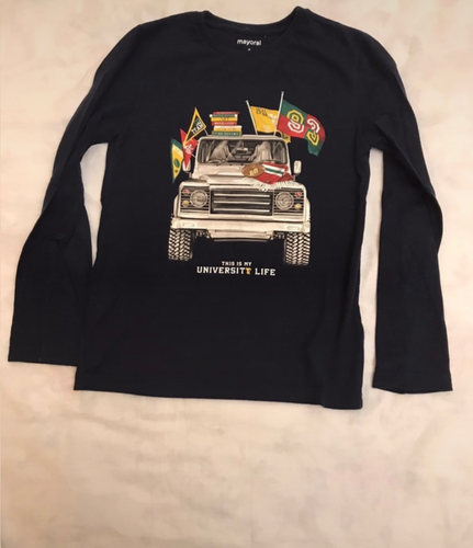 Kids outfit, 9 years, Mayoral, pants and 2 T-shirts - Picture 7 of 11