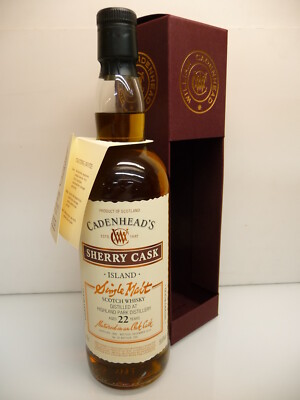 Highland Park 1992 22 years Cadenhead bottling 2014 Sherry Cask 234 59,6%