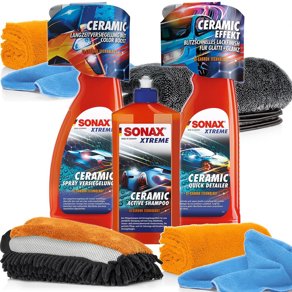 Juego de cerámica Detailmate SONAX XTREME - SONAX Cerámica QuickDetailer champú activo