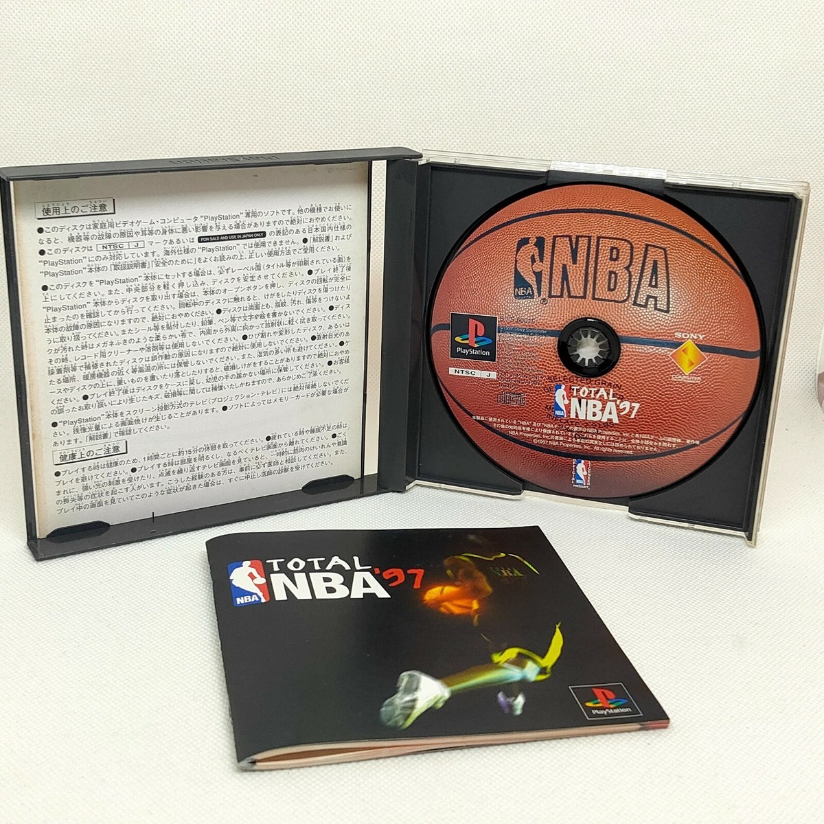Total NBA 97 Sony PlayStation PS1 SCE 4948872600156| eBay