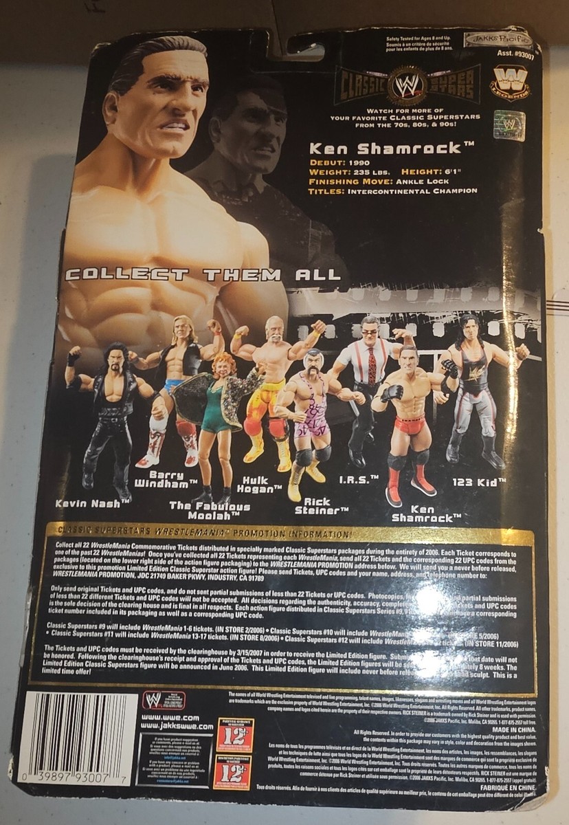 WWE Jakks Classic Superstars Series 11 Ken Shamrock WWF 2006 | eBay