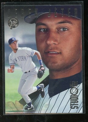 1996 LEAF STUDIO #33 DEREK JETER MINT E011399