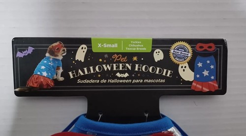 HALLOWEEN HOODIE Kleid & Maske Gr. XSmall HUND/HAUSTIER Kostüm Neu mit Etikett Aldi - Bild 4 von 11