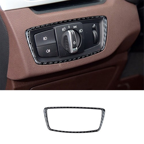 32Pcs Carbon Fiber Full Interior Kit Cover Trim For BMW X1 F48 2016-2018 - Picture 8 of 15