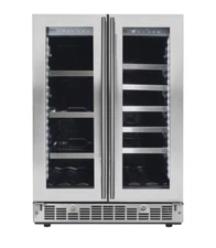Danby Silhouette 24" Lorraine French Door Built In Beverage Center  SPRBC047D1SS