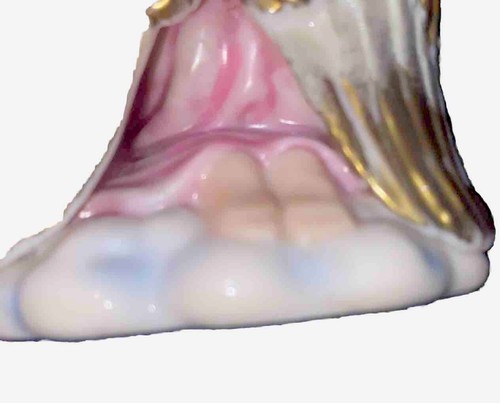 Vintage Porcelain Angel Figurine Bethany – Hand Painted Christmas Collectible - Picture 8 of 14