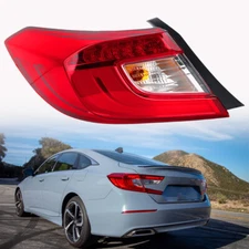 For 2018-2022 Honda Accord Outer Driver Side Tail Light Rear Brake Taillamp Left