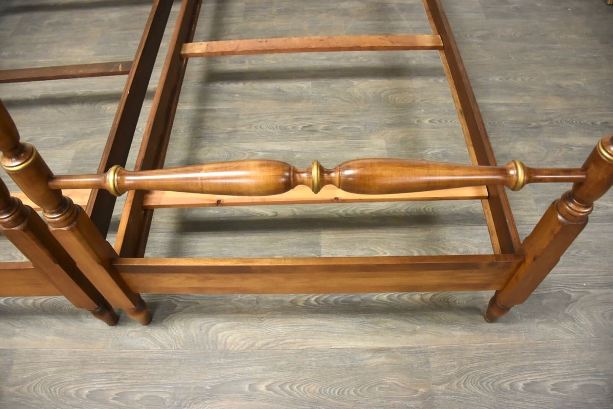 Stenciled Maple Twin Beds by Hitchcock- a Pair | eBay