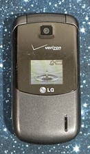 Vintage LG VX5600 Accolade GRAY Verizon Flip Cell Phone 2G - Tested