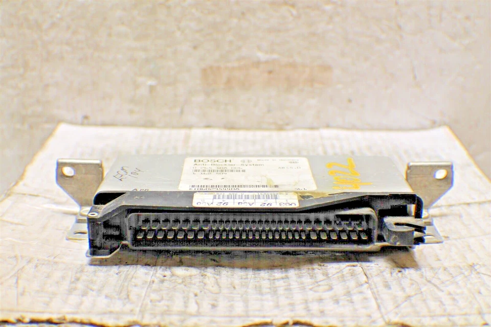 1162504 BMW-525i 1994-1995 ABS sistema de frenagem módulo 9G4 100 B2 - Imagem 3 de 4