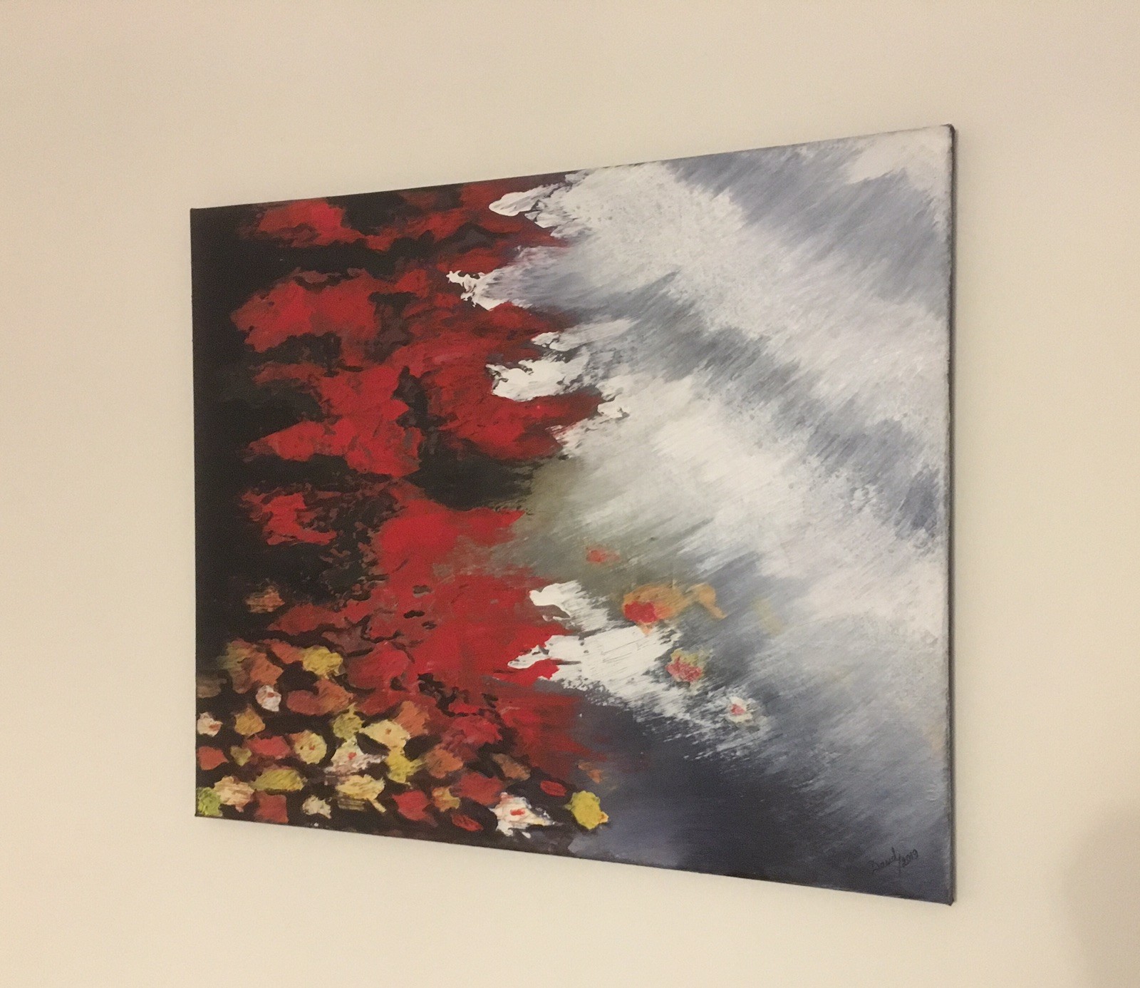 ORIGINAL Acryl Gemälde Abstrakte Malerei HANDGEMALT 40 x 60 cm ORIGINAL Acryl Gemälde Abstrakte Malerei HANDGEMALT 40 x 60 cm