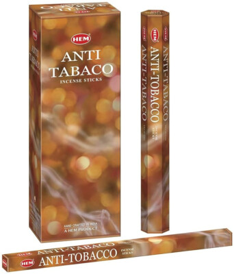 Hem Anti Tobaco Agarbatti handgerollter Duft Masala Räucherstäbchen 120 Stäbchen