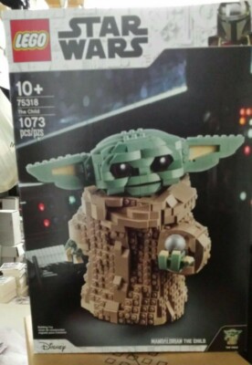 Unopened Lego Star Wars 75318 Mandalorian the CHILD 1073pc set