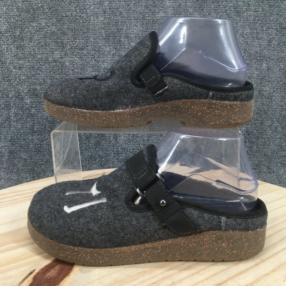 Zapatillas Earth Para Hombre 6.5 M Dream Renmen Mula Gris Lana Sin Cordones Punta Cerrada Informales Foto 2 de 4