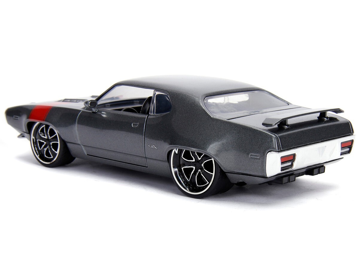 JADATOYS 1:24 BTM 1972 Plymouth GTX ミニカー Amazon.com: Big Time Muscle 1:24 1972 Plymouth GTX Die-Cast
