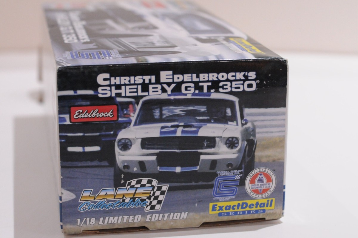 EXACT DETAIL LANE COLLECTIBLES CHRISTI EDELBROCK'S SHELBY