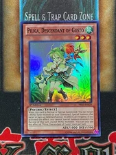 Yugioh Pilica, Descendant Of Gusto PRIO-EN029 Super Rare 1st Ed NM