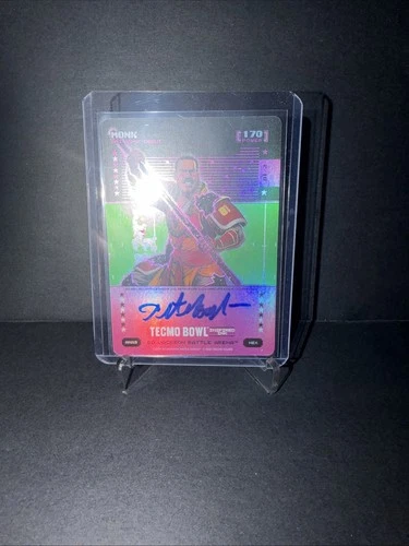 2026 Bo Jackson Battle Arena Tecmo Bowl - Monk Debut HEX MONK 160 auto /10 (AU)