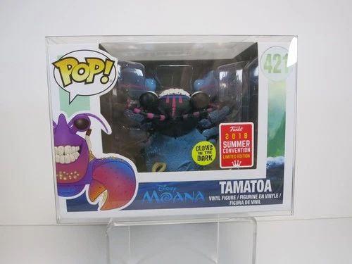 Funko Pop! Disney Moana #421 TAMATOA Glow In The Dark GITD 2018 SDCC Summer Excl