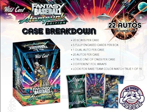 Adrian Beltre 2026 Wild Card Atompunk Baseball Case 20Box Break