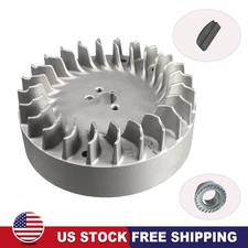 Aluminum Flywheel 10krpm With #8 key And Flywheel Nut For Honda gx200