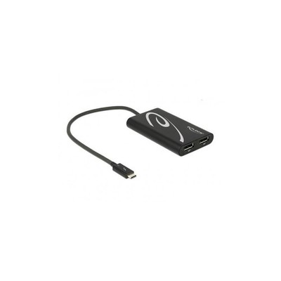 62708 - Adapter Thunderbolt(TM) 3 Stecker zu 2 x DisplayPort...
